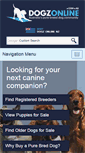 Mobile Screenshot of dogzonline.com.au